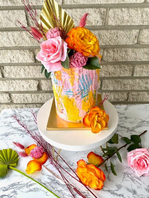 Fancy Floral Cake Class